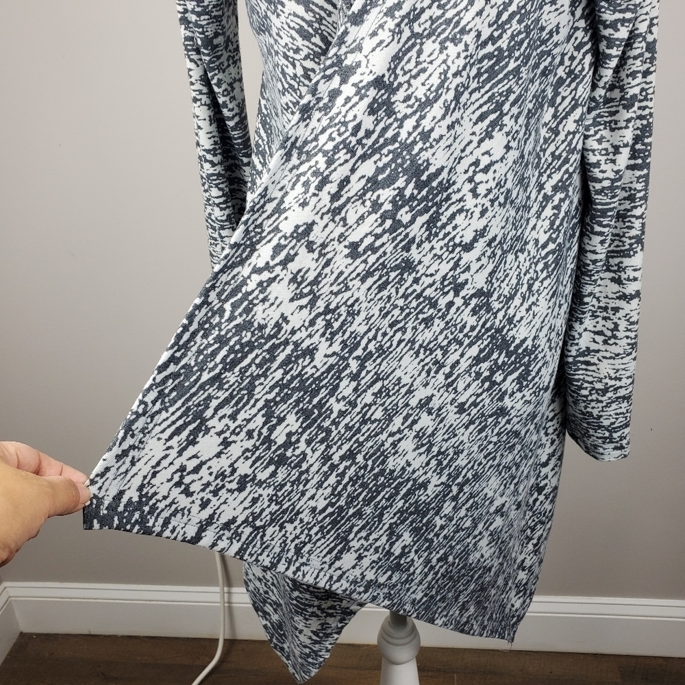Soybu gray open cardigan space dye M - Picture 4 of 9